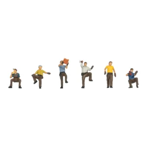 15049 Noch - Roofers (6) Figure Set 15049 Noch - Roofers (6) Figure Set