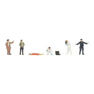 15071 Noch - Crime Scene Police (5) & Corpse (1) Figure Set 15071 Noch - Crime Scene Police (5) & Corpse (1) Figure Set