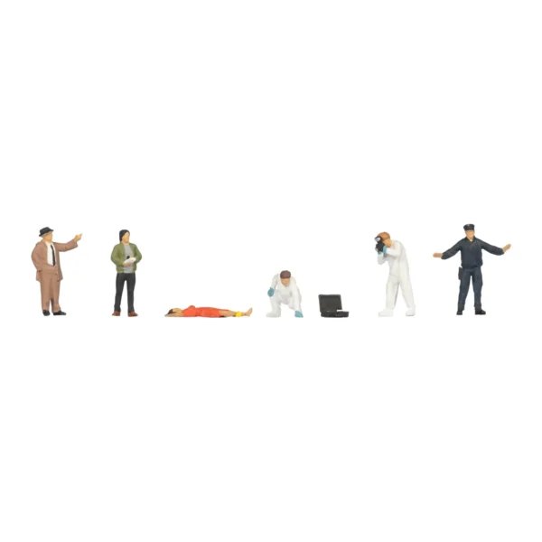 15071 Noch - Crime Scene Police (5) & Corpse (1) Figure Set 15071 Noch - Crime Scene Police (5) & Corpse (1) Figure Set