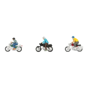 15907 Noch - Moped Riders (3) Figure Set 15907 Noch - Moped Riders (3) Figure Set