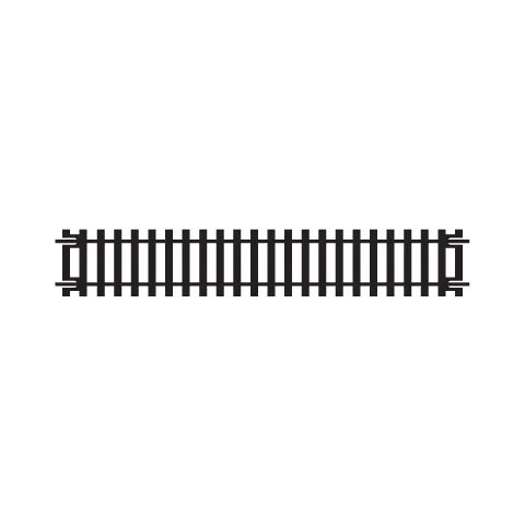 R600 Hornby straight track