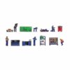 35902 Noch - Workshop 3D Themed Figure Set (N-Gauge) 35902 Noch - Workshop 3D Themed Figure Set (N-Gauge)