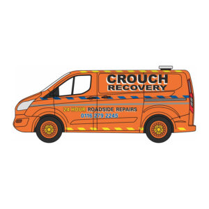 76CUS010 Oxford Diecast - Ford Transit Custom - Crouch Recovery 76CUS010 Oxford Diecast - Ford Transit Custom - Crouch Recovery