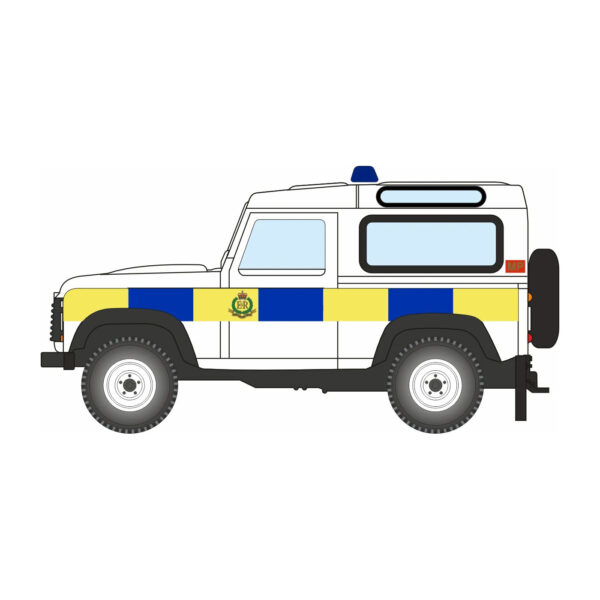 76LRDF014 Oxford Diecast - Land Rover Defender 90 - Royal Military Police 76LRDF014 Oxford Diecast - Land Rover Defender 90 - Royal Military Police