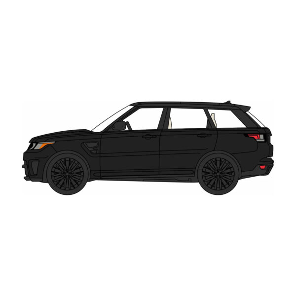 76RRS005 Oxford Diecast - Range Rover Sport - Santorini Black 76RRS005 Oxford Diecast - Range Rover Sport - Santorini Black