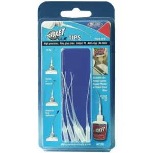 ac20 Deluxe Materials - Roket Glue Tips (6)