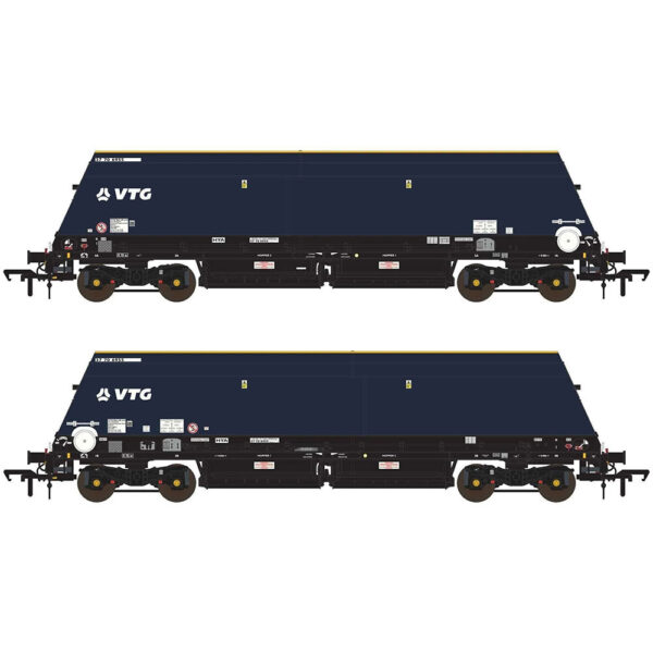 ACC3147 - accurascale - Cutdown HYA ex-Biomass - Blue / Black with VTG branding (Pack 1)