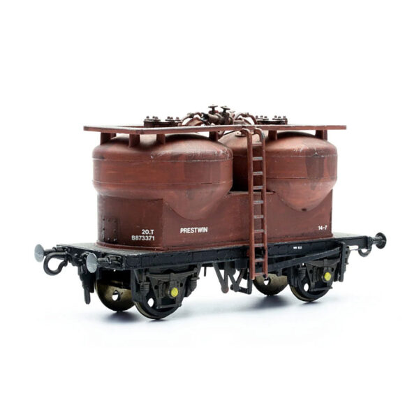 C043 Dapol Kit - 20 Ton Twin Silo Cement Wagon Prestwin C043 Dapol Kit - 20 Ton Twin Silo Cement Wagon Prestwin