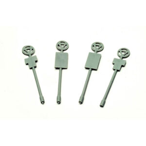 C050 Dapol Kit - Road Signs x4 Dapol Kit - Road Signs x4