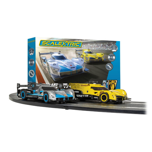 c1412m Scalextric - Ginetta Racers Set