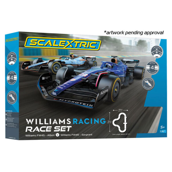c1450m Scalextric - Williams Racing Race Set