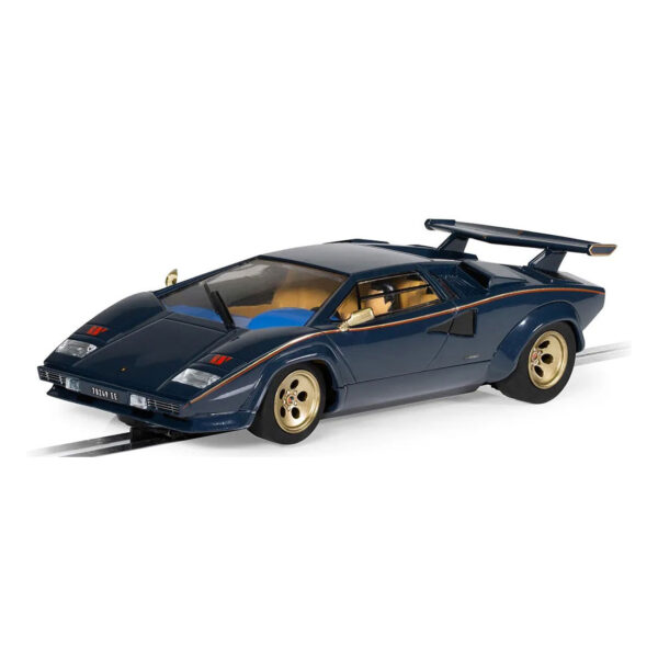 C4411 Scalextric - Lamborghini Countach - Walter Wolf - Blue And Gold C4411 Scalextric - Lamborghini Countach - Walter Wolf - Blue And Gold