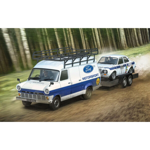 C4649A Scalextric - Ford Transit MK1 and MK1 Escort - Ford Motorsport C4649A Scalextric - Ford Transit MK1 and MK1 Escort - Ford Motorsport