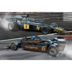 C4684A Scalextric Ronnie Peterson Twin Pack Lotus 72 and 79