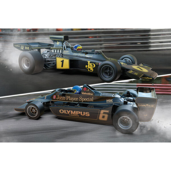 C4684A Scalextric Ronnie Peterson Twin Pack Lotus 72 and 79 C4684A Scalextric Ronnie Peterson Twin Pack Lotus 72 and 79