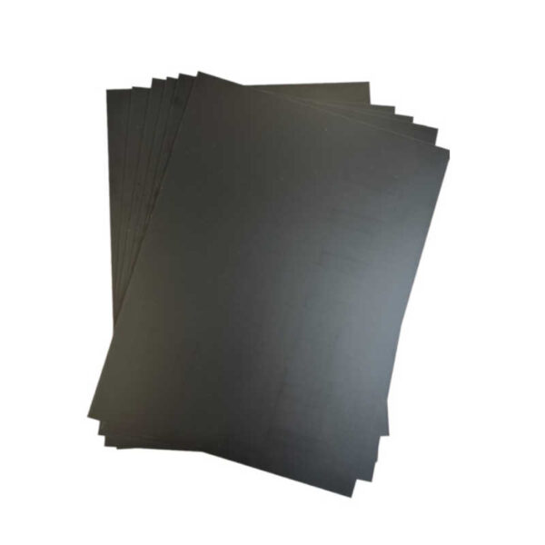 JPC80B - Javis Plasticard - Black Plastic Building Card 80/000" (2.05mm)