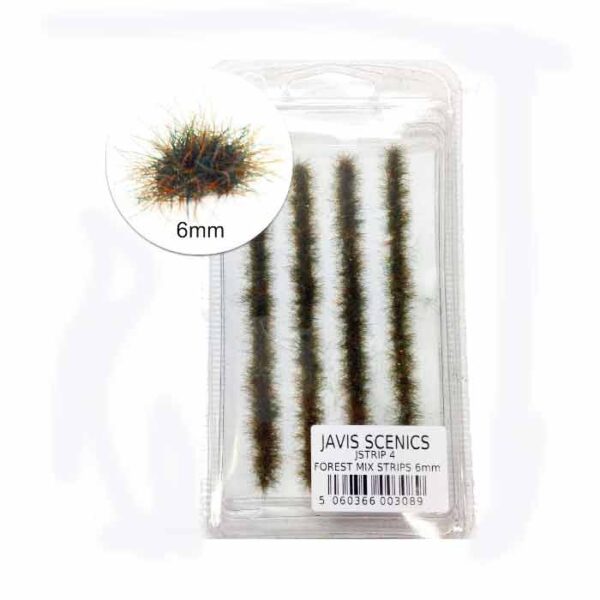 Javis - Static Grass Strips - Forest 6mm