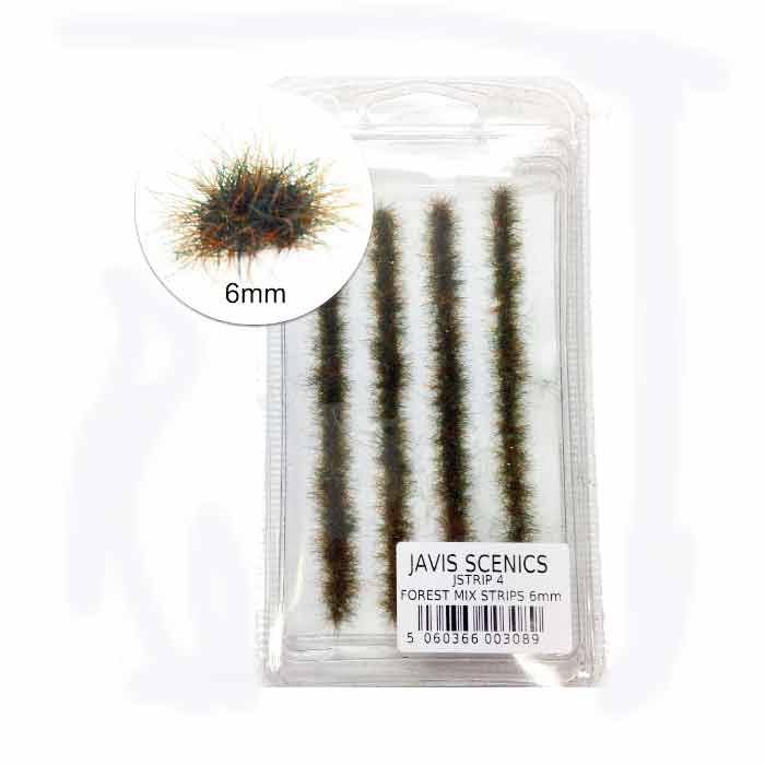 Javis - Static Grass Strips - Forest 6mm
