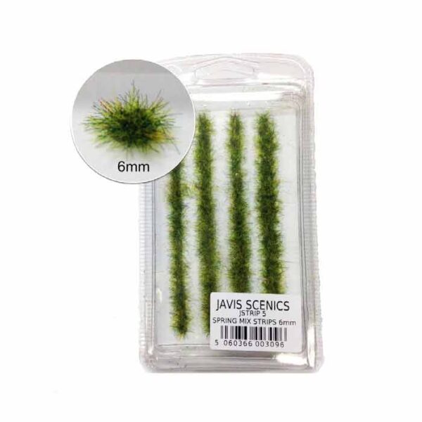 Javis - Static Grass Strips - Spring 6mm