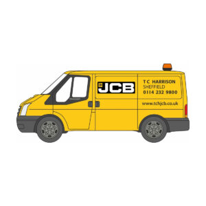 NFT027 Oxford Diecast - Ford Transit Mk5 - JCB
