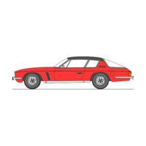 NJI003 Oxford Diecast - Jensen Interceptor - Flag Red NJI003 Oxford Diecast - Jensen Interceptor - Flag Red