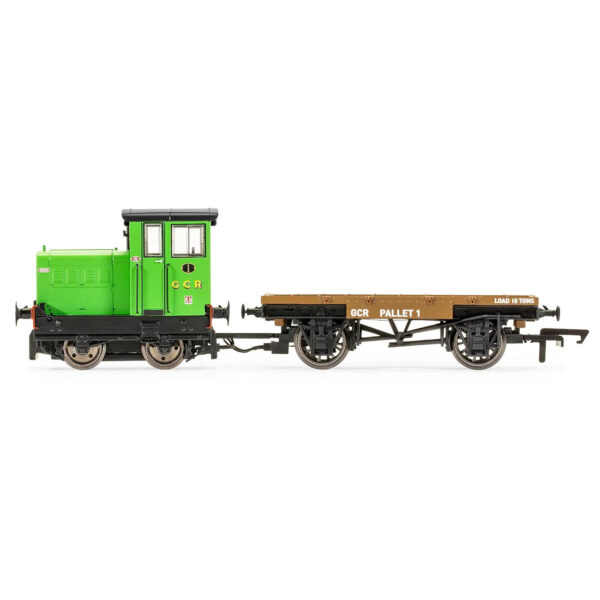 r30012 R30012 R30012 - Hornby GCR(N) Ruston & Hornsby 48DS, 4wDM No.1 'Qwag’ - Era 10 Hornby GCR(N) Ruston & Hornsby 48DS, 4wDM No.1 'Qwag’ - Era 10