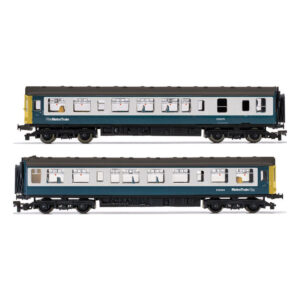 r30171 Hornby - Railroad Plus BR, Class 110 2 Car Train Pack - Era 7
