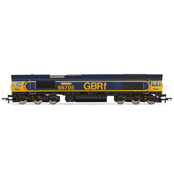r30334-gbrf-class-66-golden-jubilee R30334 Hornby GBRf, Class 66, Co-Co, 66705 'Golden Jubilee' - Era 9