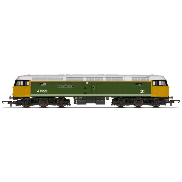 r30382-class-47-doncaster-enterprise R30382 Hornby RailRoad Plus BR, Class 47, Co-Co, 47522 'Doncaster Enterprise' - Era 8