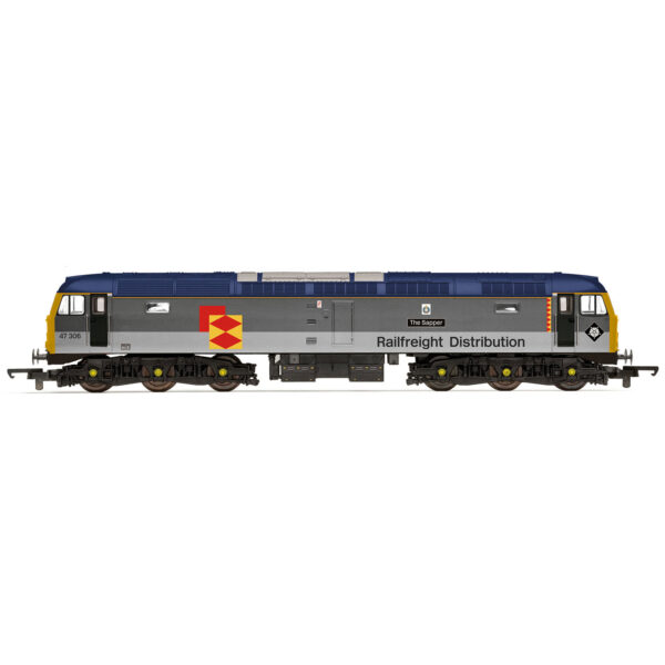 R30440 / R30440TXS Hornby RailRoad - Railfreight Distribution - Class 47 - 'The Sapper' 47306 R30440 / R30440TXS Hornby RailRoad - Railfreight Distribution - Class 47 - 'The Sapper' 47306