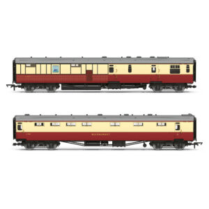 R40537 Hornby BR - Kitchen and Buttery Car & Composite Restaurant - 'Dolphin' - Coach Pack R40537 Hornby BR - Kitchen and Buttery Car & Composite Restaurant - 'Dolphin' - Coach Pack