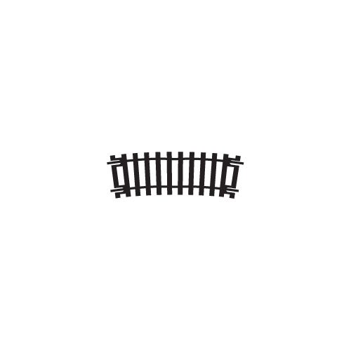 R643 Hornby - Curve - Half 2nd Radius Track R643 Hornby - Curve - Half 2nd Radius Track